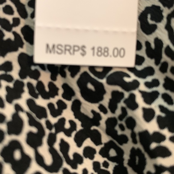 NWT W118 Walter Baker HW jumpsuit Peavey jumpsuit small leopard zippered front - Picture 10 of 10